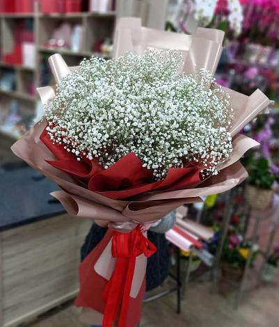 Букет цветов из: Гипсофила в Очере