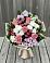Букет цветов из: Альстромерии, Гвоздики, Розы и Хризантемы в Очере