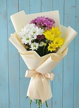 Букет цветов из:  Хризантемы #REPLACE_PRED# Очере