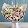 Букет цветов из: Альстромерии и Розы в Очере