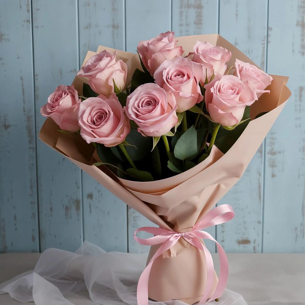 Букет цветов из: Розы в Очере