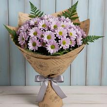 Букет цветов из:  Хризантемы #REPLACE_PRED# Очере