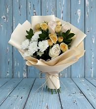 Букет цветов из:  Розы и Хризантемы #REPLACE_PRED# Очере