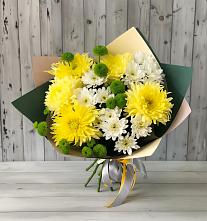 Букет цветов из:  Хризантемы в Очере