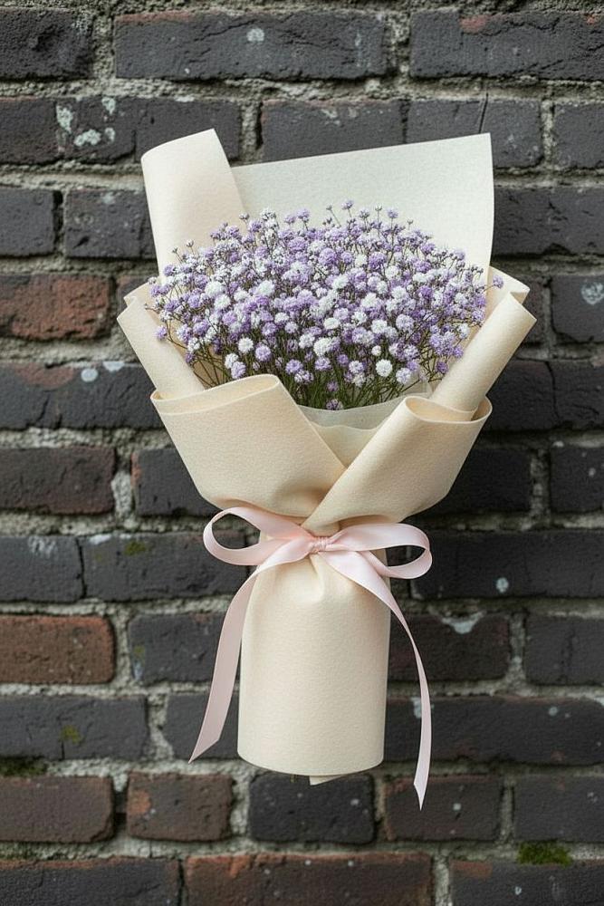 Букет цветов из: Гипсофила в Очере