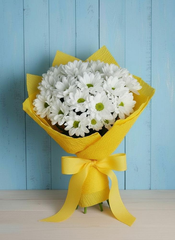 Букет цветов из: Хризантемы в Очере