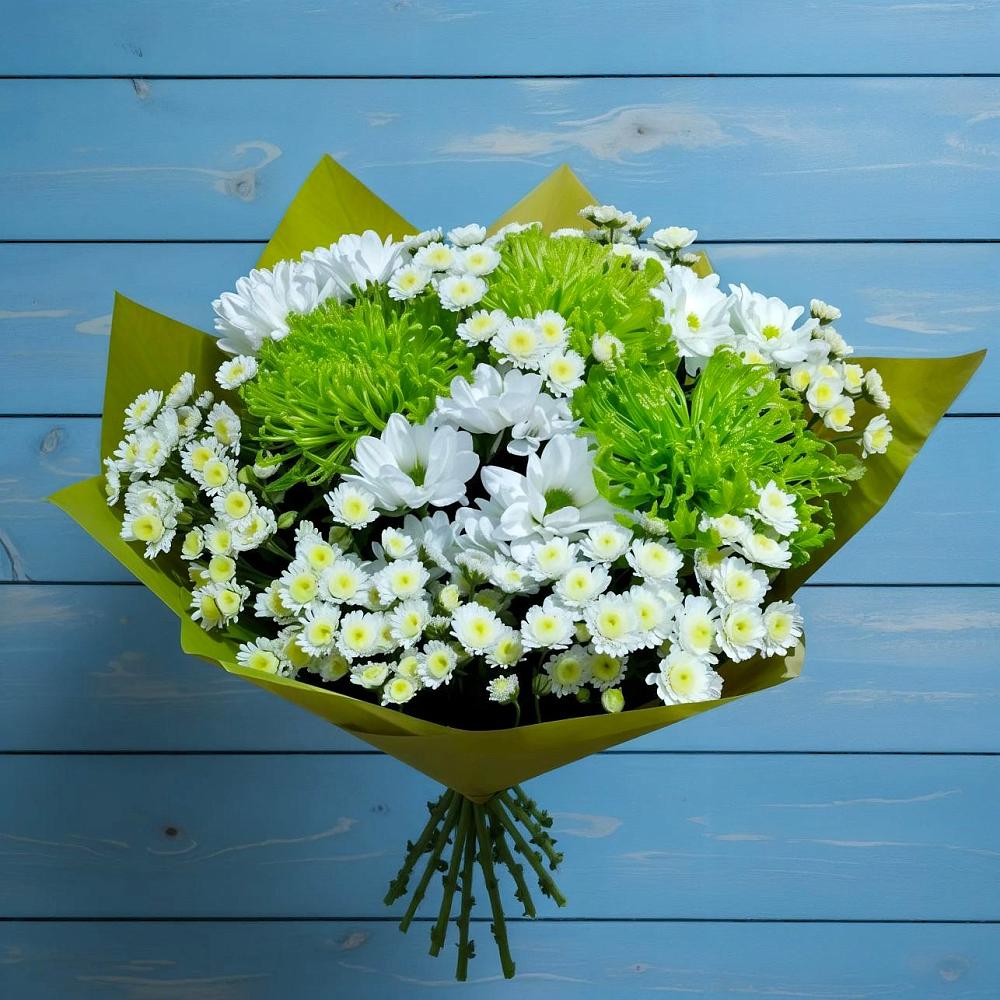 Букет цветов из: Хризантемы в Очере