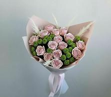 Букет цветов из:  Розы и Хризантемы #REPLACE_PRED# Очере