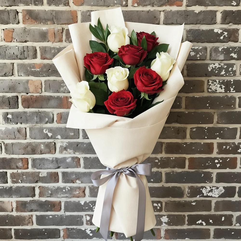 Букет цветов из: Розы в Очере