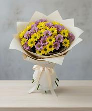 Букет цветов из:  Хризантемы в Очере