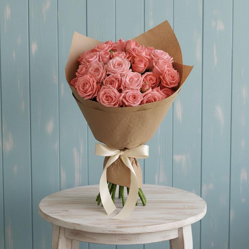 Букет цветов из: Розы в Очере