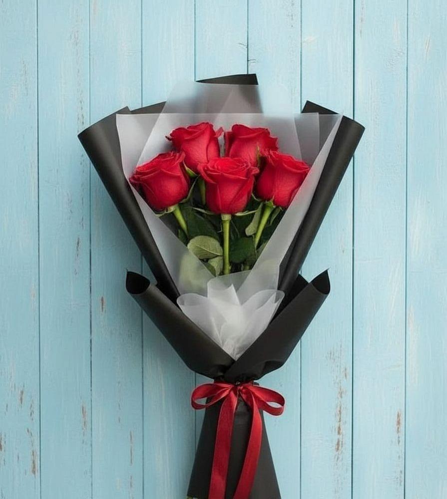 Букет цветов из: Розы в Очере